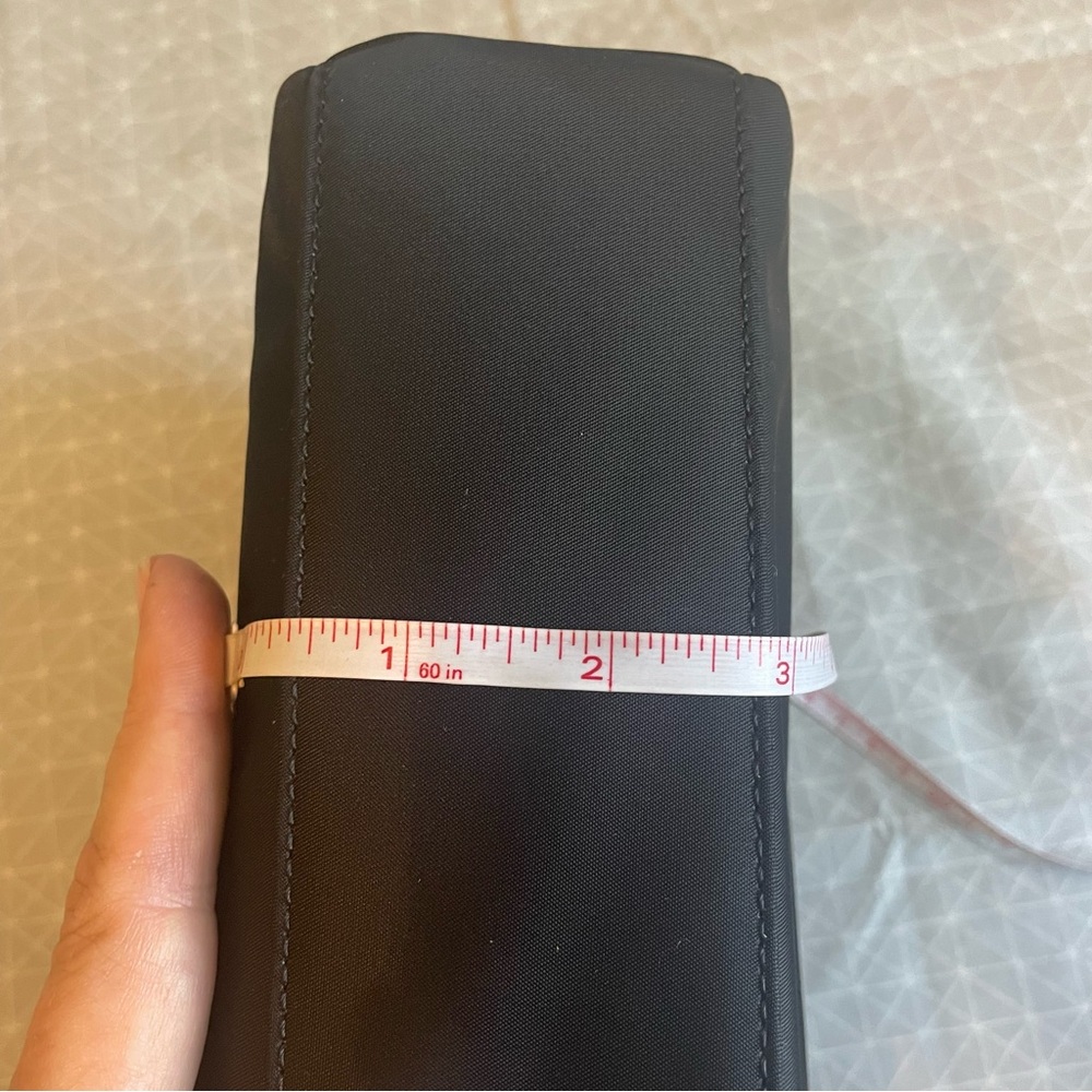 Lo & Sons Nouvelle Crossbody Bag in Black/Gold/Lilac - Picture 9 of 9